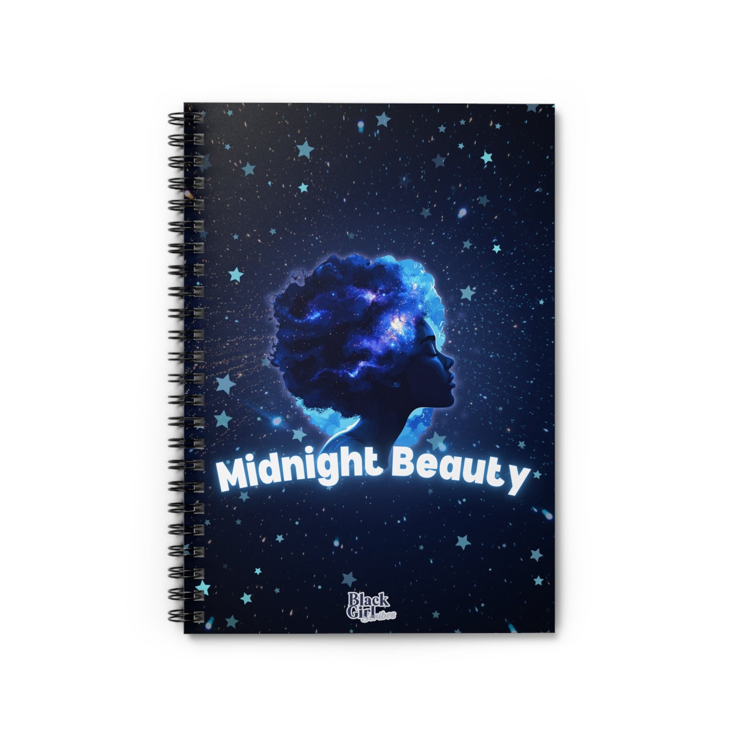 Midnight Beauty | Coiled Bound Notebook