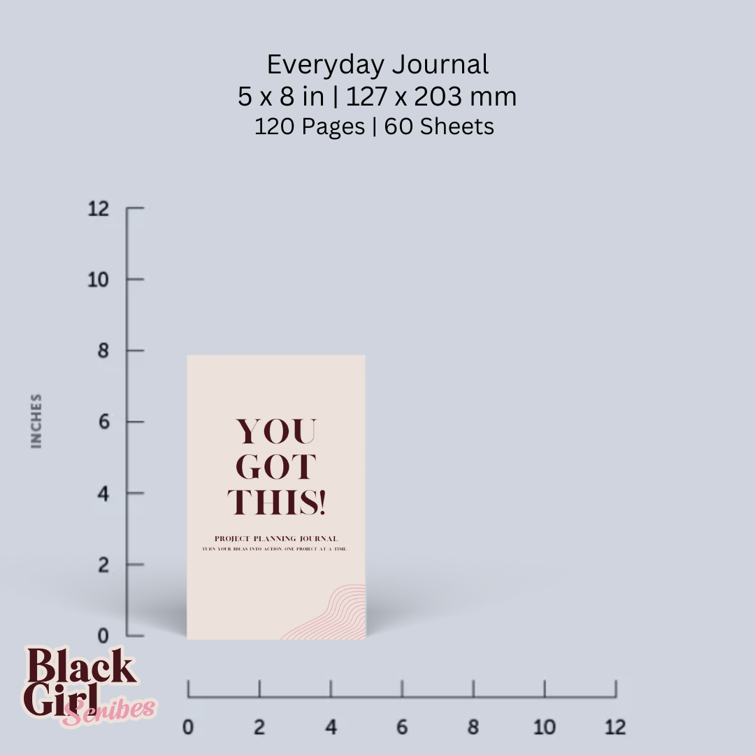 You Got This! Project Planning Journal | Everyday Journal