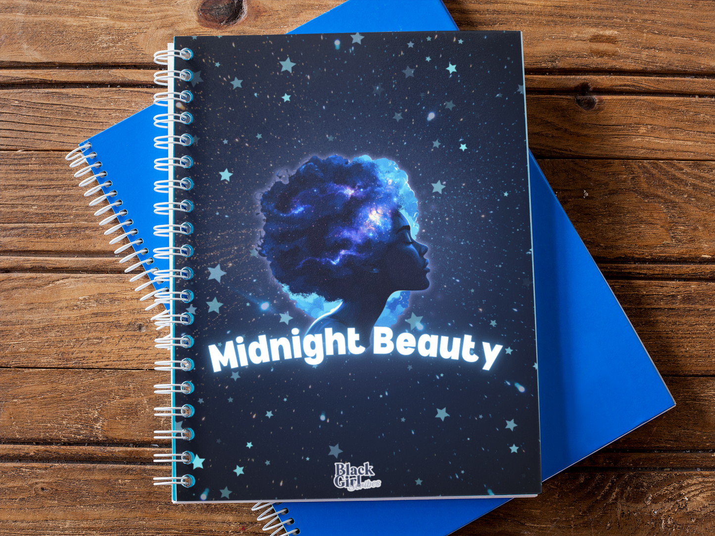 Midnight Beauty | Coiled Bound Notebook