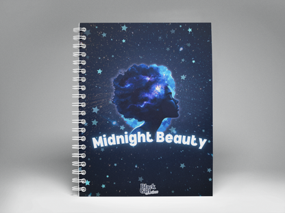 Midnight Beauty | Coiled Bound Notebook